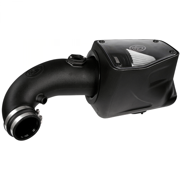 S&B - S&B Cold Air Intake For 08-10 Ford F250 F350 V8-6.4L Powerstroke Dry Extendable White - 75-5105D - Image 8