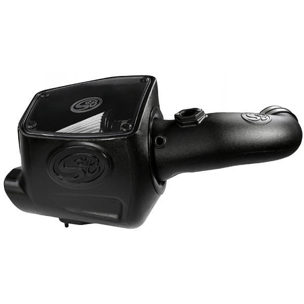 S&B - S&B Cold Air Intake For 08-10 Ford F250 F350 V8-6.4L Powerstroke Dry Extendable White - 75-5105D - Image 9