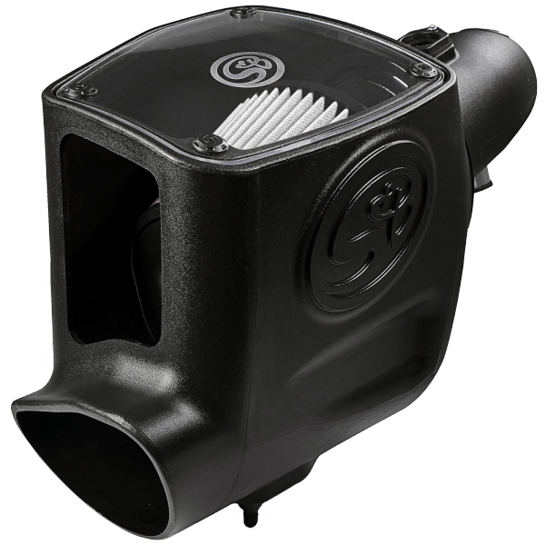 S&B - S&B Cold Air Intake For 08-10 Ford F250 F350 V8-6.4L Powerstroke Dry Extendable White - 75-5105D - Image 10