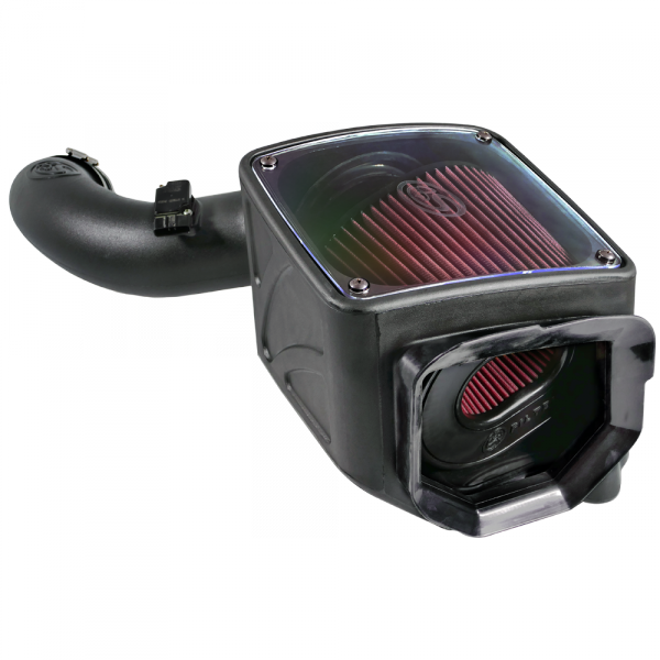 S&B - S&B Cold Air Intake For 04-05 Chevrolet Silverado GMC Sierra V8-6.6L LLY Duramax Cotton Cleanable Red - 75-5102 - Image 7