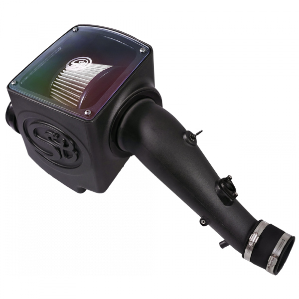 S&B - S&B Cold Air Intake For 12-15 Toyota Tacoma 4.0L Dry Dry Extendable White - 75-5100D - Image 4