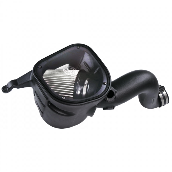 S&B - S&B Cold Air Intake For 07-09 Dodge Ram 2500 3500 4500 5500 6.7L Cummins Dry Extendable White - 75-5093D - Image 6