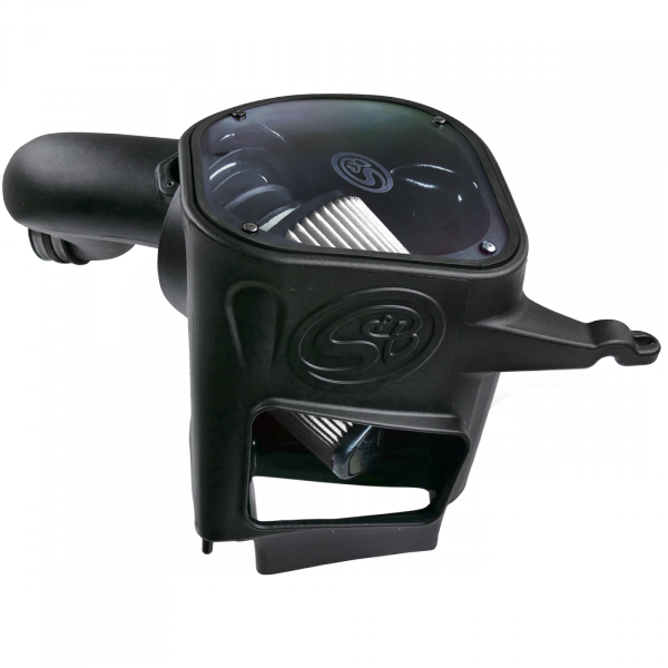 S&B - S&B Cold Air Intake For 07-09 Dodge Ram 2500 3500 4500 5500 6.7L Cummins Dry Extendable White - 75-5093D - Image 8