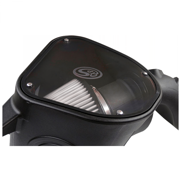 S&B - S&B Cold Air Intake For 10-12 Dodge Ram 2500 3500 6.7L Cummins Dry Extendable White - 75-5092D - Image 4