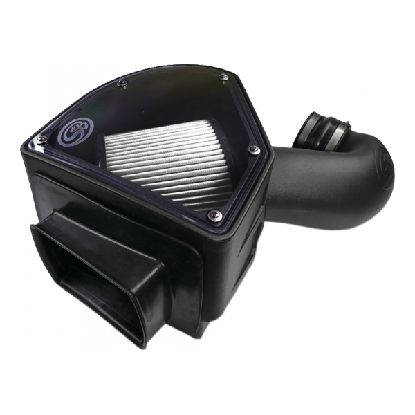 S&B - S&B Cold Air Intake For 94-02 Dodge Ram 2500 3500 5.9L Cummins Dry Extendable White - 75-5090D - Image 5