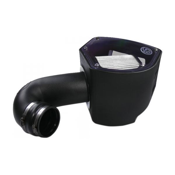 S&B - S&B Cold Air Intake For 94-02 Dodge Ram 2500 3500 5.9L Cummins Dry Extendable White - 75-5090D - Image 7