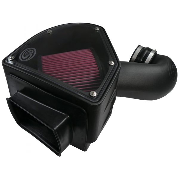 S&B Cold Air Intake For 94-02 Dodge Ram 2500 3500 5.9L Cummins Cotton Cleanable Red - 75-5090