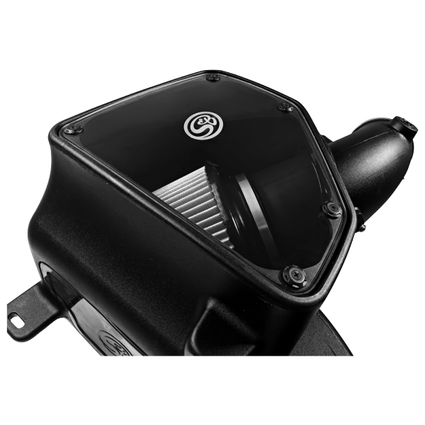 S&B - S&B Cold Air Intake For 14-18 Dodge Ram 2500/ 3500 Hemi V8-6.4L Dry Extendable White - 75-5087D - Image 4