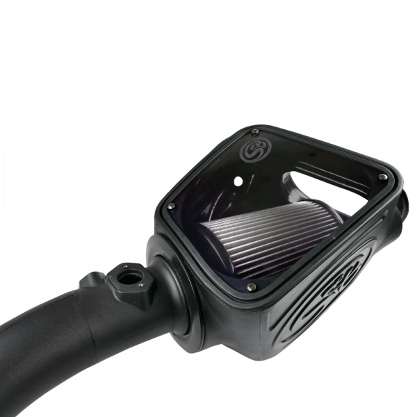 S&B - S&B Cold Air Intake For 16-18 Nissan Titan, V8-5.0L Cummins Dry Dry Extendable White - 75-5082D - Image 8