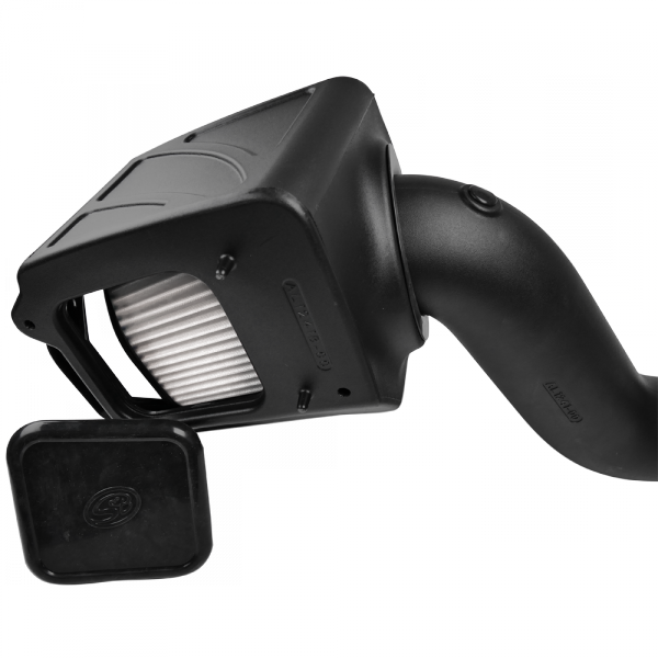 S&B - S&B Cold Air Intake For 06-07 Chevrolet Silverado GMC Sierra V8-6.6L LLY-LBZ Duramax Dry Extendable White - 75-5080D - Image 2