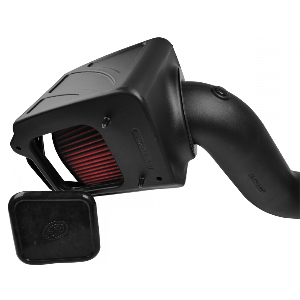 S&B - S&B Cold Air Intake For 06-07 Chevrolet Silverado GMC Sierra V8-6.6L LLY-LBZ Duramax Cotton Cleanable Red - 75-5080 - Image 2