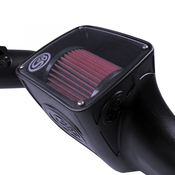 S&B - S&B Cold Air Intake For 03-07 Ford F250 F350 F450 F550 V8-6.0L Powerstroke Cotton Cleanable Red - 75-5070 - Image 3