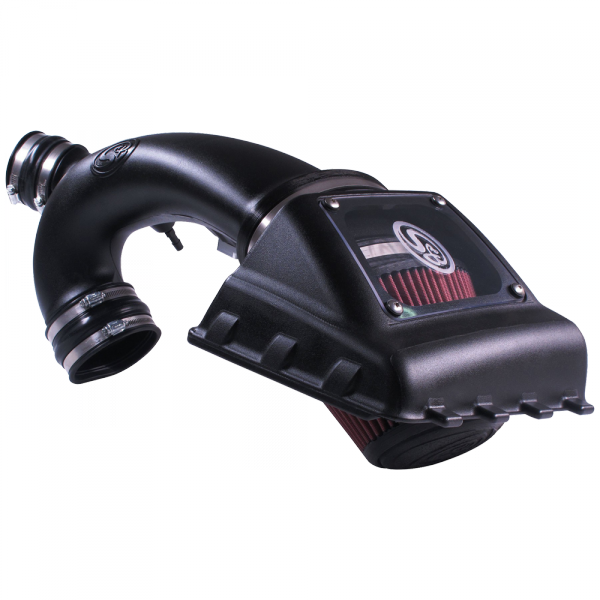 S&B Cold Air Intake For 11-14 Ford F150 V6-3.5L Ecoboost Oiled Cotton Cleanable Red - 75-5067