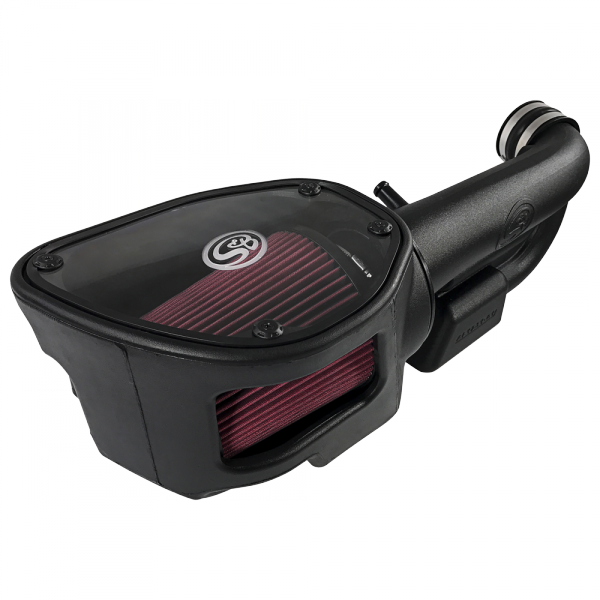 S&B Cold Air Intake For 12-18 Jeep Wrangler JK V6-3.6L Oiled Cotton Cleanable Red - 75-5060