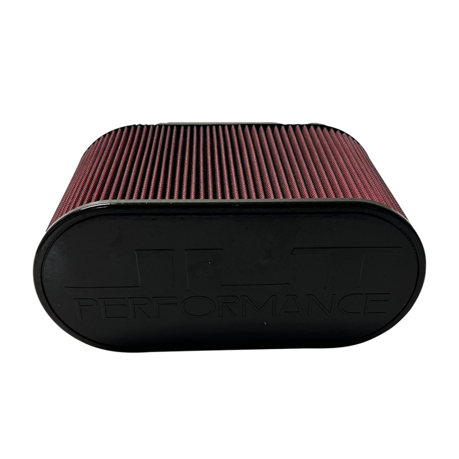 S&B - S&B S & B Air Filter 4x12 Inch Oval with Hole Red Oil  - SBAFO412-R - Image 2