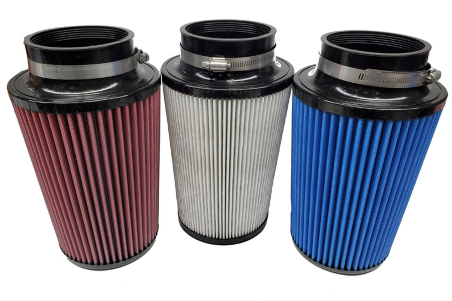 S&B Power Stack Air Filter 4x9 Inch Red Oil  - SBAF49-R