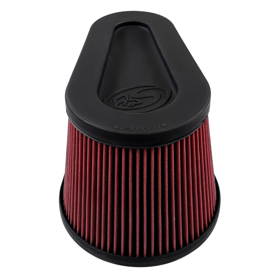 S&B - S&B Air Filter For Intake Kits 75-5136 / 75-5136D Oiled Cotton Cleanable Red - KF-1076 - Image 4