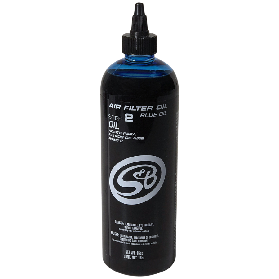 S&B 16 oz. Bottle of Air Filter Oil - Blue - 88-0011