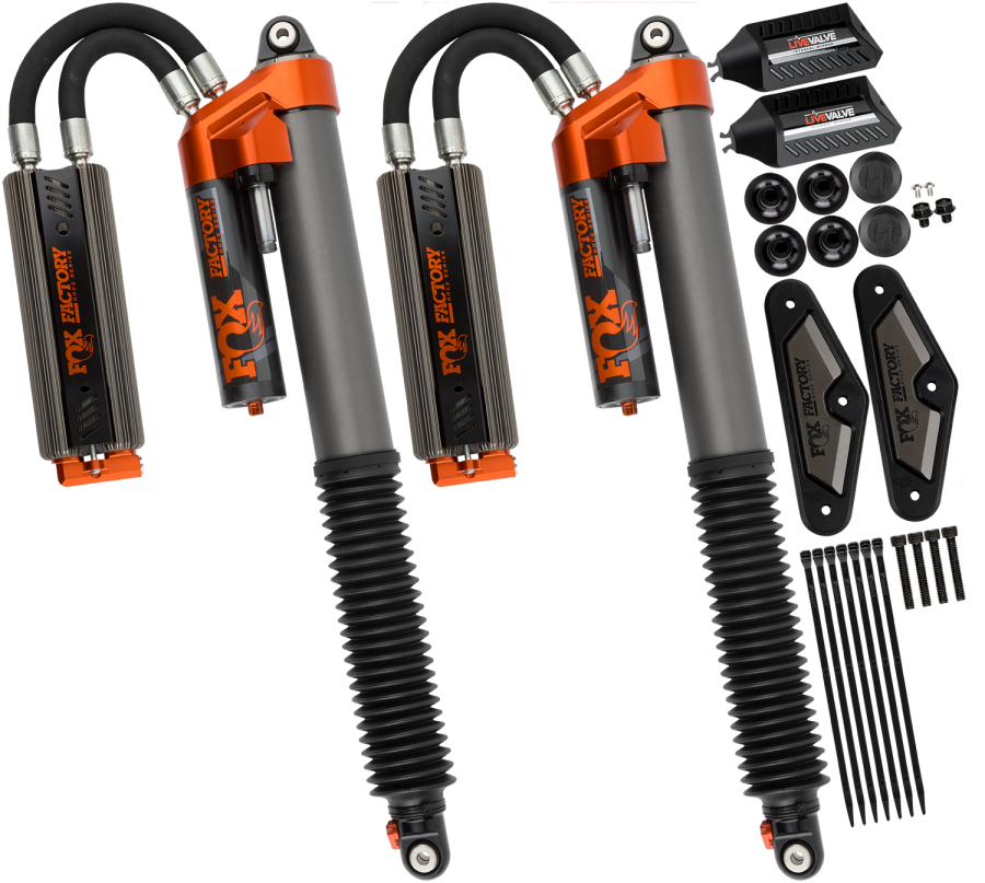 FOX Offroad Shocks - FOX Offroad Shocks Suspension Shock Absorber Kit, RACE SERIES 3.0 LIVE VALVE INTERNAL BYPASS PIGGYBACK (PAIR) - ADJUSTABLE -  883-09-153 - Image 9