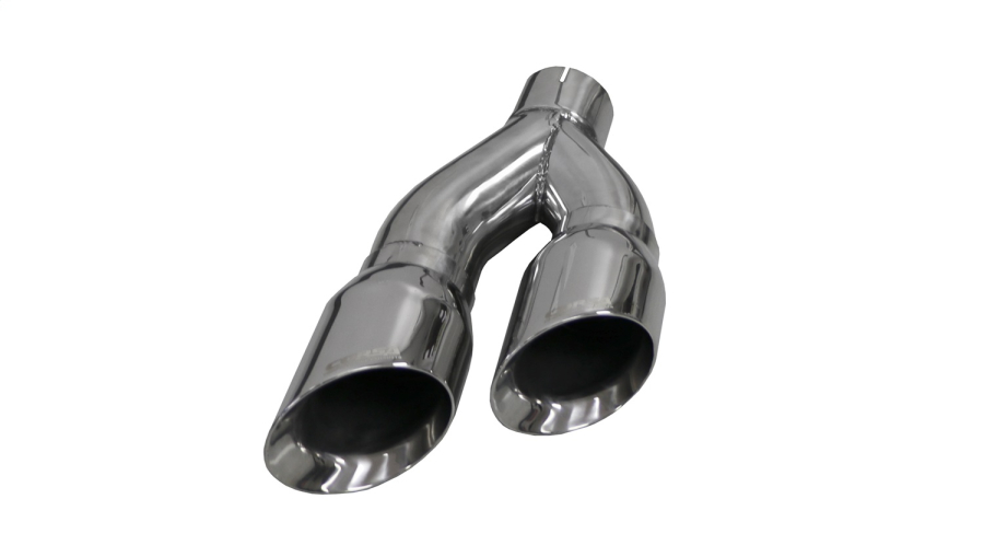 Corsa Performance - Corsa Performance Twin 4.0in. Side Swept Polished Pro-Series Tip Kit (Clamp Included) - 14031 - Image 3