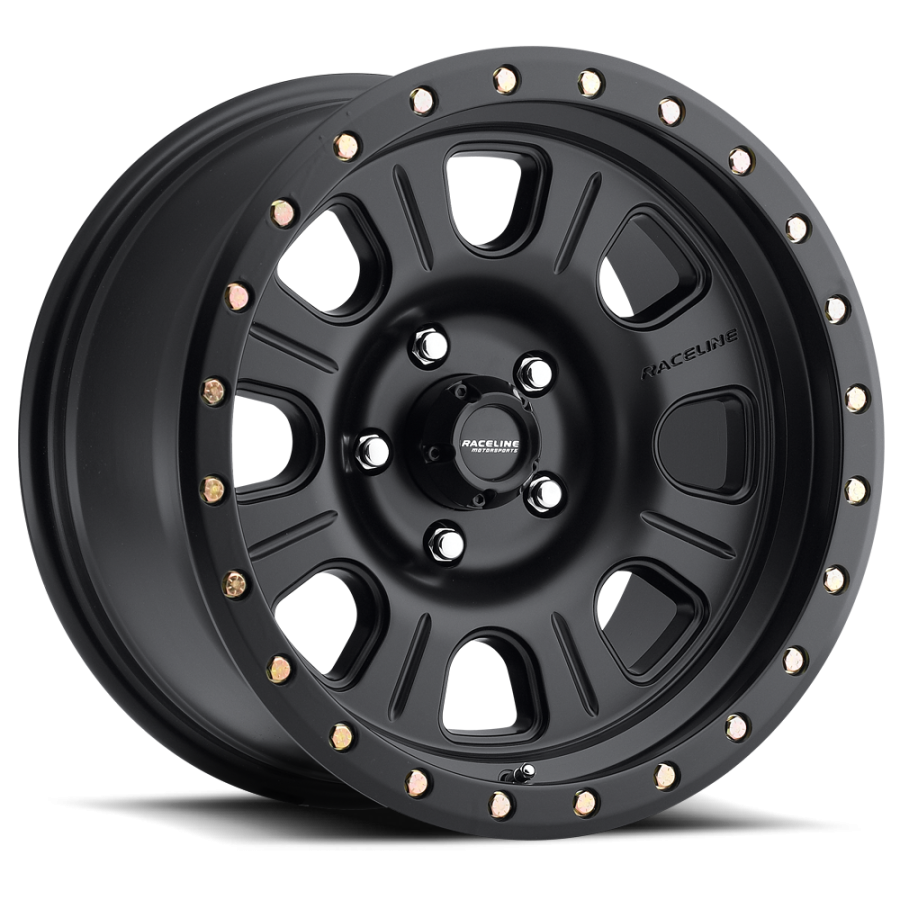 MONSTER RT BLACK 17X9.5 6X5.5 (-32mm/4"BS)