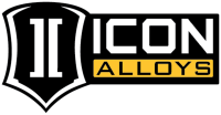 ICON Alloys - ALPHA SATIN BLACK 17X8.5 6X135 +6mm