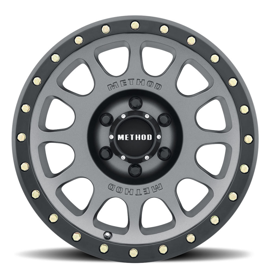 Method Race Wheels - MR305 NV TITANIUM - MATTE BLACK LIP 17X8.5 6X135 0mm - Image 2