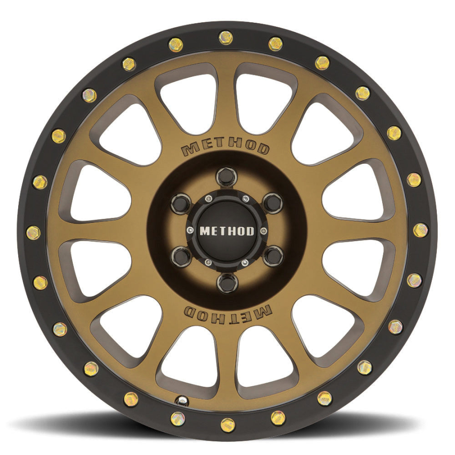 Method Race Wheels - MR305 NV METHOD BRONZE - MATTE BLACK LIP 17X8.5 6X5.5 25mm - Image 2