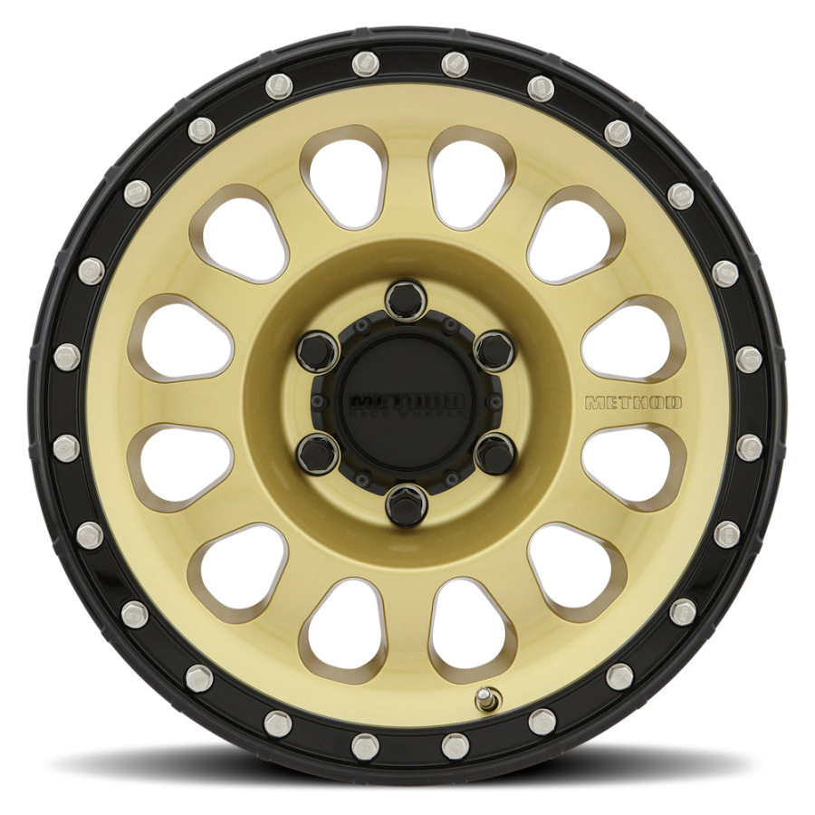 Method Race Wheels - MR315 GOLD - BLACK LIP 20X9 6X5.5 18mm - Image 2