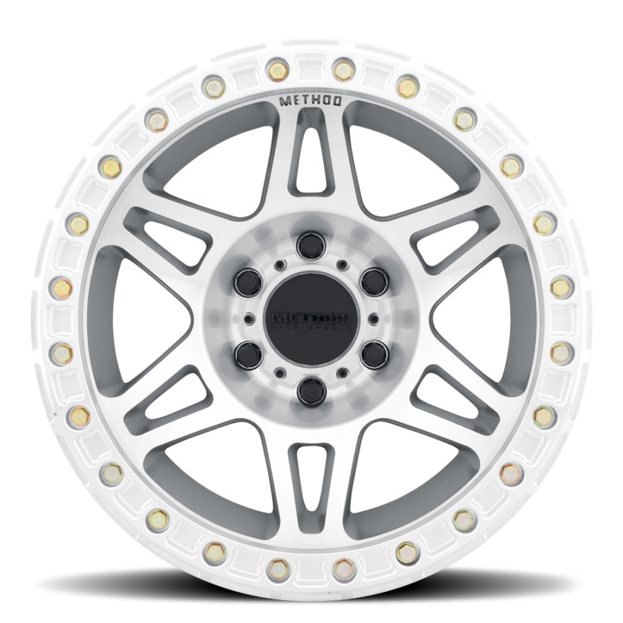 Method Race Wheels - MR106 Beadlock MACHINED - CLEAR COAT 17X9 6X5.5 -44mm - Image 2