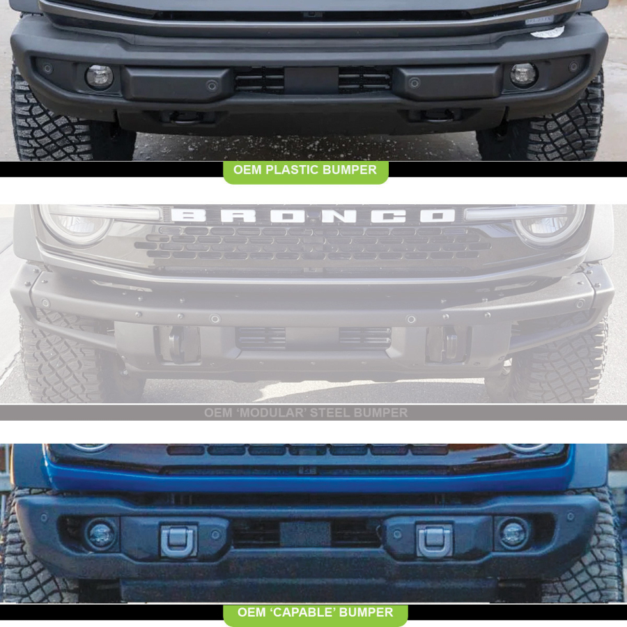 Baja Designs - 19+ Ford Ranger/21+ Ford Bronco Fog Pocket Kit Squadron SAE - Image 2