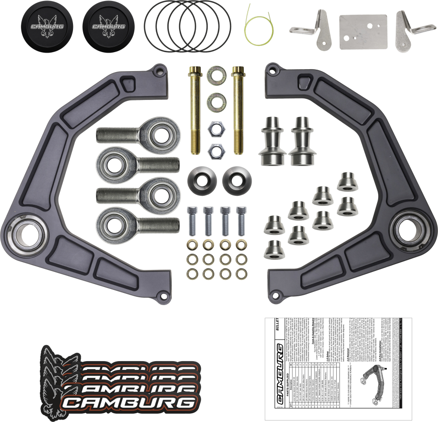 Camburg Engineering - 17-20 Ford F-150 Raptor Billet Upper Control Arm Kit - Image 2