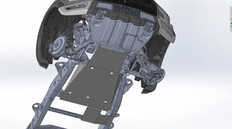 Foutz Motorsports - 17-20 Ford F-150 Raptor Front Skid Plate Kit - Image 8