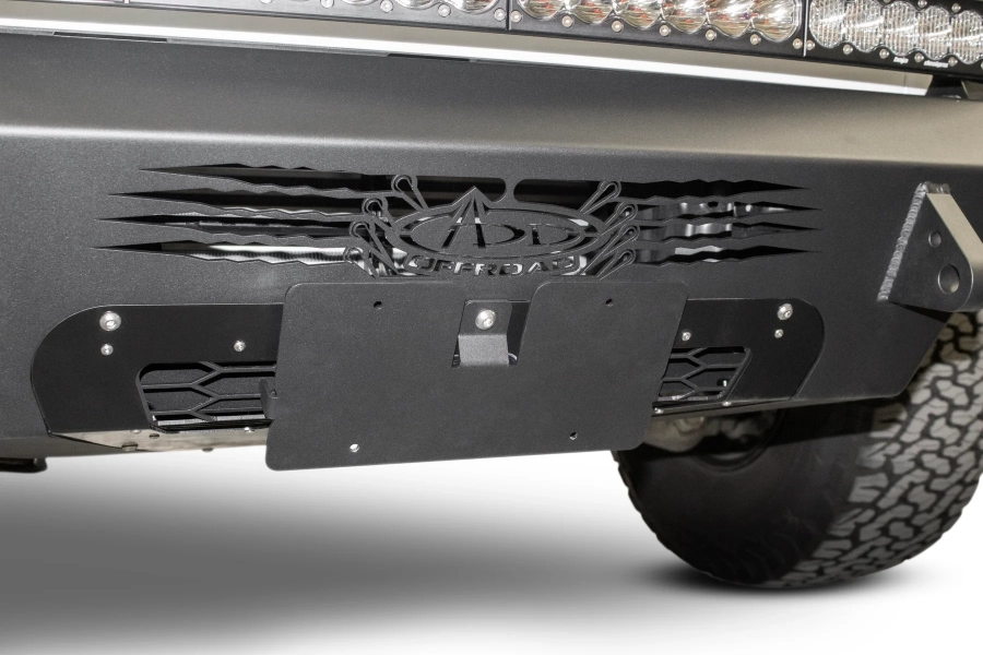 Addictive Desert Designs - 17-20 Ford F-150 Raptor Front License Plate Bracket - Image 2