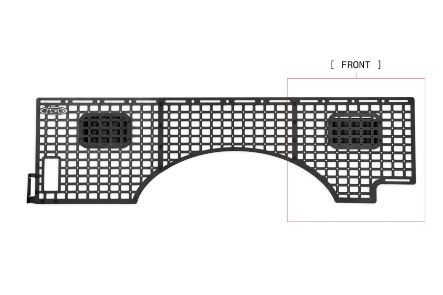 Addictive Desert Designs - 23+ Ford Super Duty Bed Side Molle Panels | Driver Full Kit - Image 24