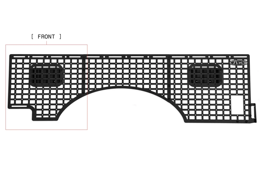 Addictive Desert Designs - 23+ Ford Super Duty Bed Side Molle Panels | Driver Full Kit - Image 27