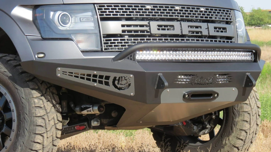 Addictive Desert Designs - 10-14 Ford F-150 Raptor HoneyBadger Front Bumper - Image 2