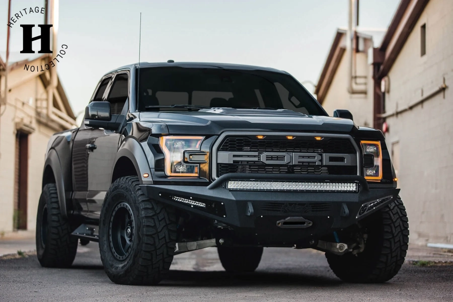 Addictive Desert Designs - 17-20 Ford F-150 Raptor HoneyBadger Front Bumper - Image 8