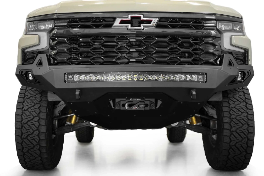 Addictive Desert Designs - 22+ Chevy Silverado 1500 ZR2 Stealth Fighter Front Bumper - Image 4