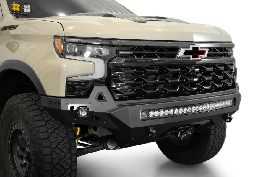 Addictive Desert Designs - 22+ Chevy Silverado 1500 ZR2 Stealth Fighter Front Bumper - Image 3