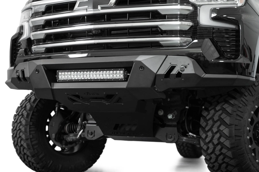 Addictive Desert Designs - 22+ Chevy Silverado 1500 Black Label Front Bumper - Image 2