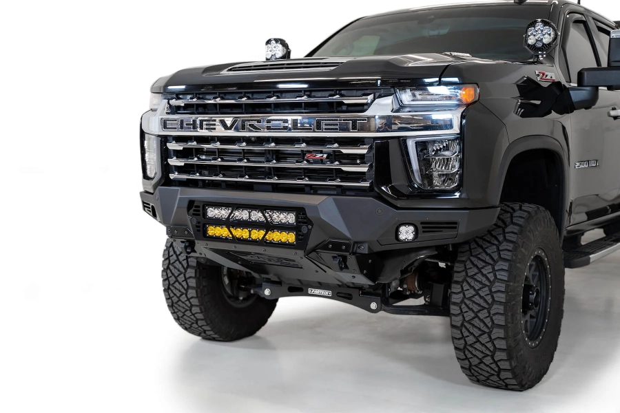 Addictive Desert Designs - 20-23 Chevy 2500/3500 Bomber Front Bumper - Image 3