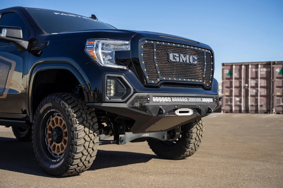 Addictive Desert Designs - 19-22 GMC Sierra 1500 Stealth Fighter Front Bumper - Image 2