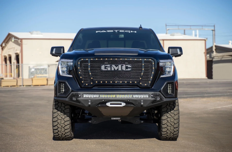 Addictive Desert Designs - 19-22 GMC Sierra 1500 Stealth Fighter Front Bumper - Image 4