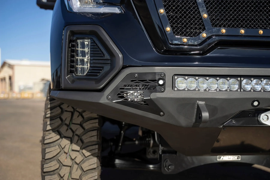 Addictive Desert Designs - 19-22 GMC Sierra 1500 Stealth Fighter Front Bumper - Image 6