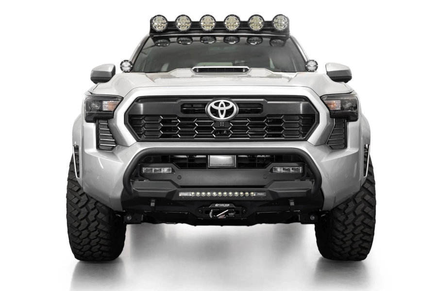 Addictive Desert Designs - 24+ Toyota Tacoma Stealth Center Mount Winch Front Bumper With Top Hoop - Image 2