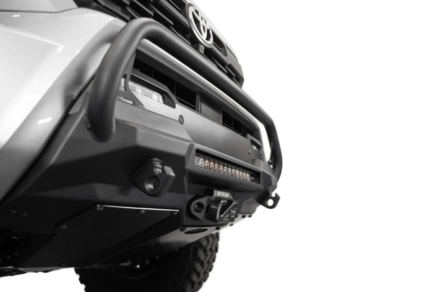 Addictive Desert Designs - 24+ Toyota Tacoma Stealth Center Mount Winch Front Bumper With Top Hoop - Image 5