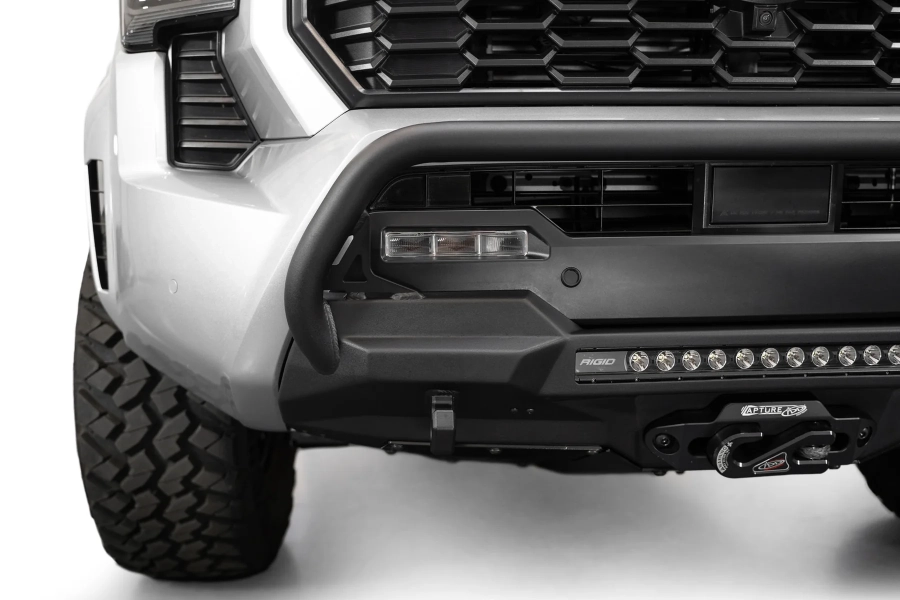 Addictive Desert Designs - 24+ Toyota Tacoma Stealth Center Mount Winch Front Bumper With Top Hoop - Image 6