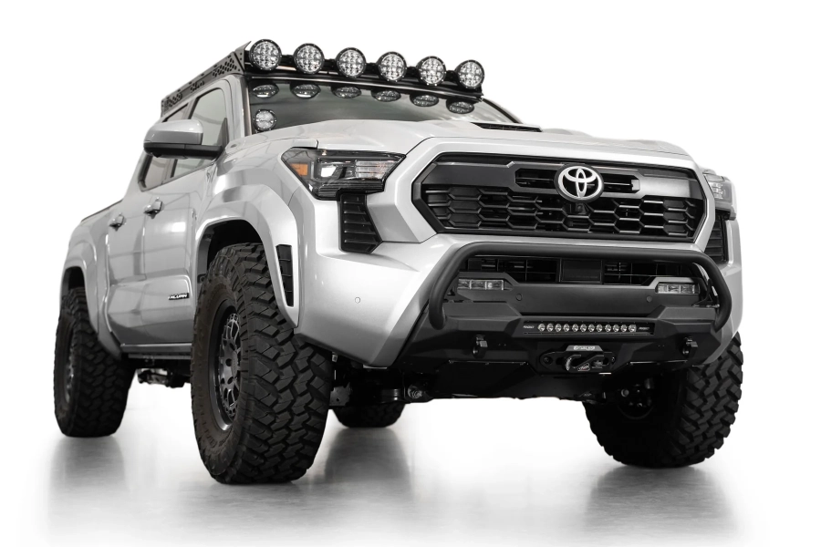 Addictive Desert Designs - 24+ Toyota Tacoma Stealth Center Mount Winch Front Bumper With Top Hoop - Image 9