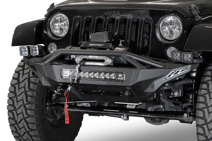 Addictive Desert Designs - 07-18 Jeep Wrangler JK Stealth Fighter Front Bumper - Image 3